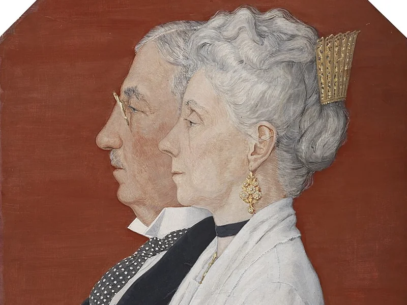 1888-Durr Freedley - Il signor e la signora H. H. Friedley - 38.86 - Museo d'arte di Indianapolis